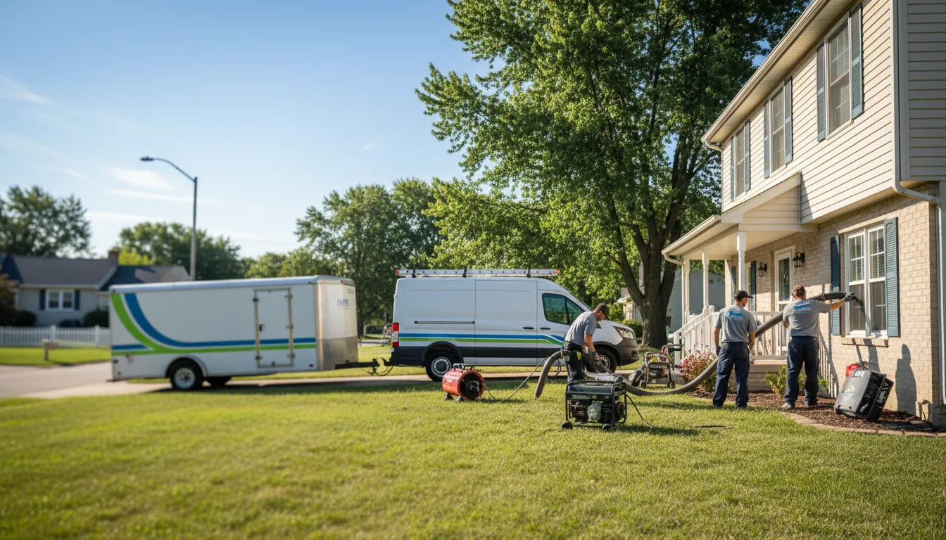 Flooded Basement Restoration And Cleanup With Repair in Cayuga, NY near me